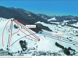 Pistekaart Spitzenberg/Köpfle – Innerlehen (Bernau im Schwarzwald)