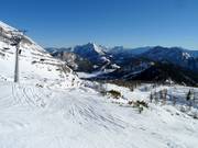 Freeridemogelijkheden bij de Frauenkar