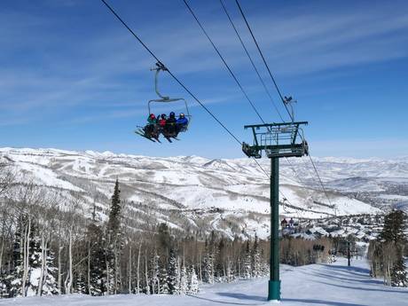 VS: beste skiliften – Liften Deer Valley