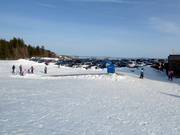 De transportbanden zijn ideaal voor de eerste bochten.