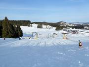 Brede en gemakkelijke pistes domineren bij de Schwärzenliften