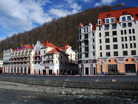 Kaukasus: accomodatieaanbod van de skigebieden – Accommodatieaanbod Rosa Khutor