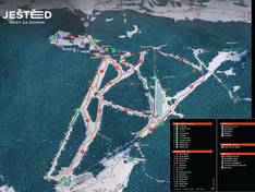 Pistekaart Ještěd – Liberec