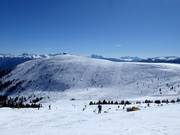 Uitzicht richting de Steinermandl in het Jochtal