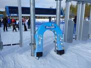 Kinderdoorgang in Idre Fjäll