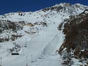 Olympische afdaling in Val d'Isère