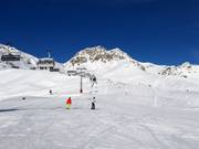 Makkelijke piste bij de stoeltjeslift Naluns