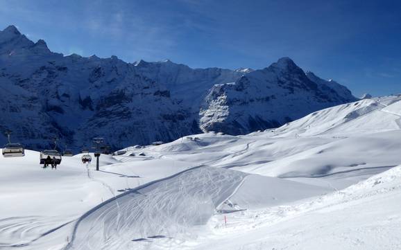 Skiën bij Lütschental