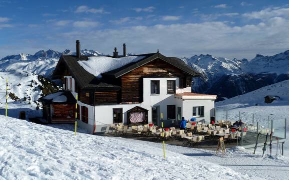 Hutten, Bergrestaurants  Tessiner Alpen – Bergrestaurants, hutten Aletsch Arena – Riederalp/Bettmeralp/Fiesch Eggishorn