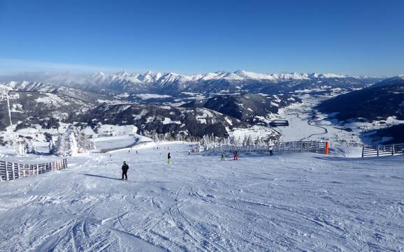 Hoogste skigebied in de Gurktaler Alpen – skigebied Katschberg