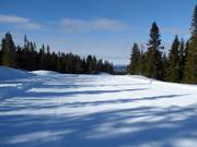 Zeer eenvoudige piste in het skigebied Hafjell