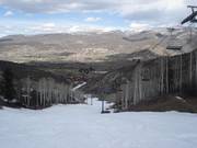 Afdaling bij Arrowhead Mountain