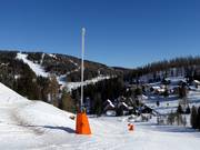 Sneeuwlans op de Hochrindl