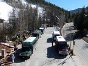Bussen in Beaver Creek Village