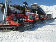 De vloot wacht op de volgende inzet