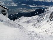 Uitzicht op de kabelbaangeul