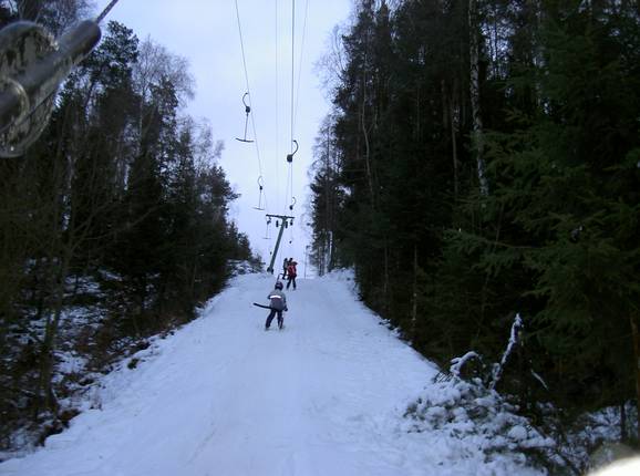 Skilift Schloppach - Sleeplift met T-beugel/Ankerlift