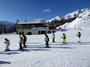Skiles voor kinderen in het skigebied Pejo
