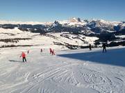 Piste bij de stoeltjeslift Goldknopf