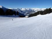 Zeer goede pistepreparatie in Hochoetz