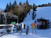 Jagerspitz - Sleeplift met T-beugel/Ankerlift