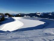 Opslagvijver bij de Spieljoch