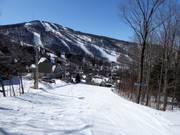 Uitzicht van de Mont Soleil naar de Mont Brome