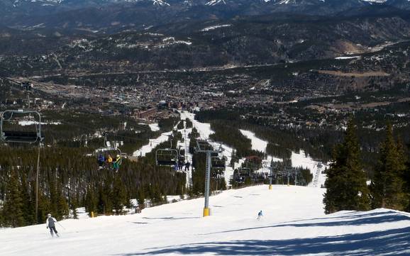 Hoogste skigebied in de Verenigde Staten van Amerika – skigebied Breckenridge