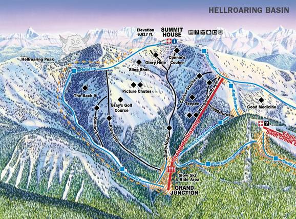 Whitefish Mountain Resort Hellroaring Basin