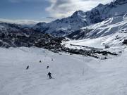 Dalafdaling naar Breuil-Cervinia