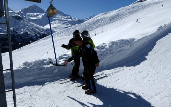 Adula-Alpen: vriendelijkheid van de skigebieden – Vriendelijkheid Vals – Dachberg