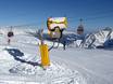 Sneeuwzekerheid Trentino-Südtirol – Sneeuwzekerheid Ponte di Legno/​Tonale/​Presena-gletsjer/​Temù (Pontedilegno-Tonale)