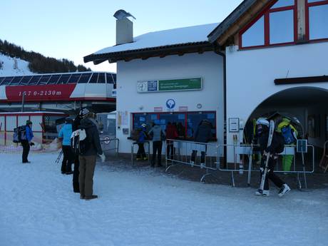 Sarntaler Alpen: netheid van de skigebieden – Netheid Reinswald (Sarntal)