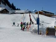 Oefenliften bij de Mägisalp