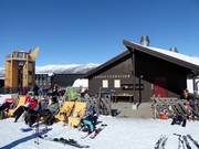 Skarveterrassen bij het dalstation Vestlia