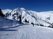 Gemakkelijke afdaling Geisl Hochalm-Ganzer X-press