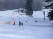 Slalom met tijdmeting