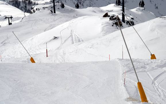 Sneeuwzekerheid Monte Rosa – Sneeuwzekerheid Alagna Valsesia/Gressoney-La-Trinité/Champoluc/Frachey (Monterosa Ski)