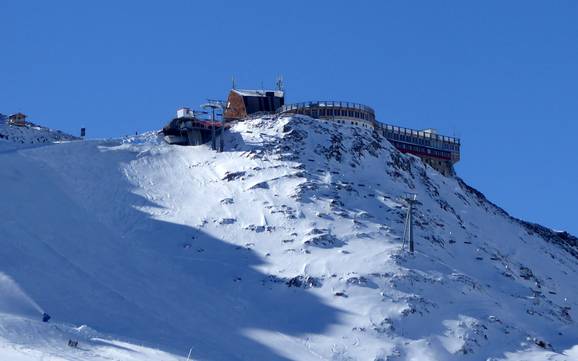 Schnalstal: accomodatieaanbod van de skigebieden – Accommodatieaanbod Schnalstaler Gletscher (Schnalstal-gletsjer)