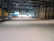 Uitzicht op de beginnerspiste