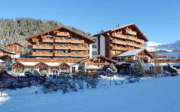 Lake Geneva Region: accomodatieaanbod van de skigebieden – Accommodatieaanbod Villars/Gryon/Les Diablerets