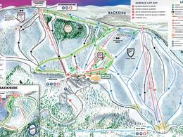 Pistekaart Sierra at Tahoe