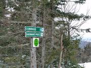 Bewegwijzering van de afdalingen