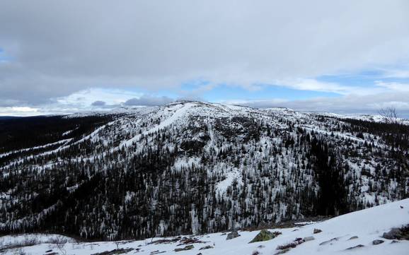 Härjedalen: Grootte van de skigebieden – Grootte Vemdalsskalet