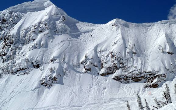 Skigebieden voor gevorderden en off-piste skiërs Lizard Range – Gevorderden, off-piste skiërs Fernie