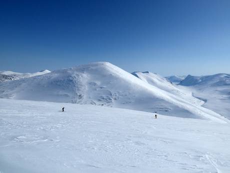 Skigebieden voor gevorderden en off-piste skiërs Zweden – Gevorderden, off-piste skiërs Riksgränsen