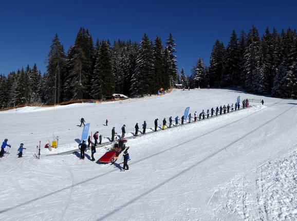 Skiförderband Mittelstation Koglmoos