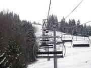 Ormet - 4-persoons vaste stoeltjeslift