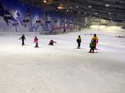 Skiles op de hoofdafdaling