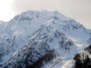 Pas op het tweede gezicht een skiberg: de Rosaspitze